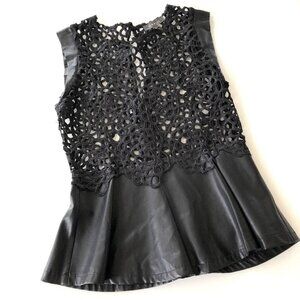 Gracia Womens Peplum Top